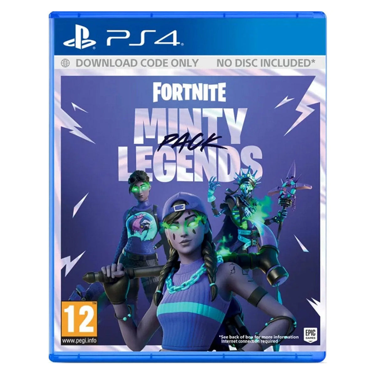 PS4 Fortnite Minty Legends Pack (Download Code Only) Reg.2