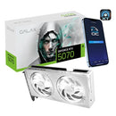 Galax RTX GeForce 5070 1-Click OC 12GB GDDR7 Graphics Card White (57NON7MDBSWH)