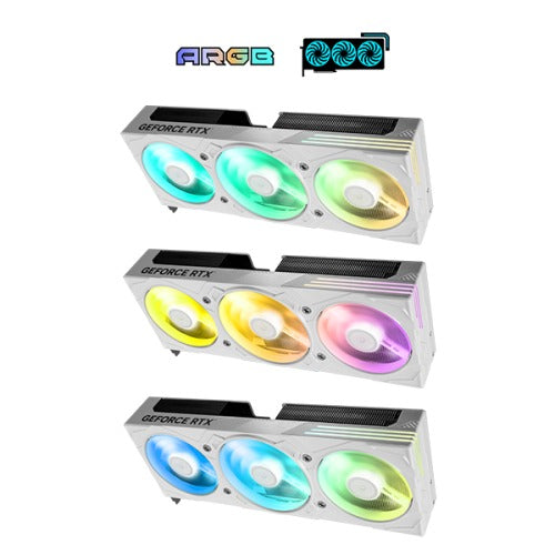 Galax RTX GeForce 5070 Ex Gamer 1-Click OC 12GB GDDR7 Graphics Card White (57NON7MDBVXW)
