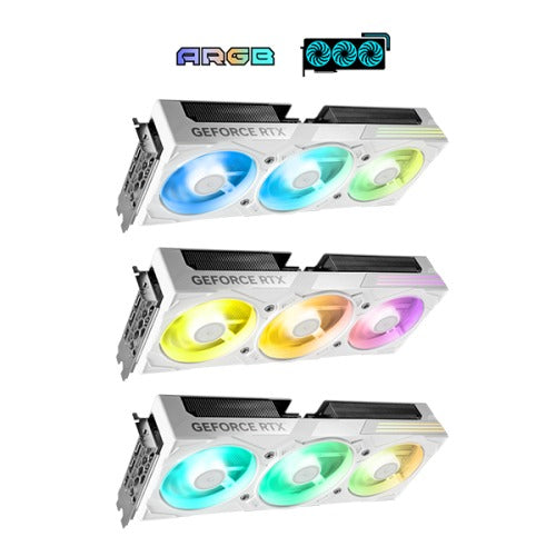 Galax RTX GeForce 5070 Ti Ex Gamer 16GB GDDR7 Graphics Card White (57IZN6MDBVGW)