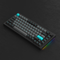 Akko Black & Cyan 5075B Plus Multi-Mode RGB Hot-Swappable Mechanical Keyboard | DataBlitz