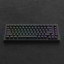 Akko 5075S Shine-Through RGB Hot-Swappable Mechanical Keyboard Black (Wine White)
