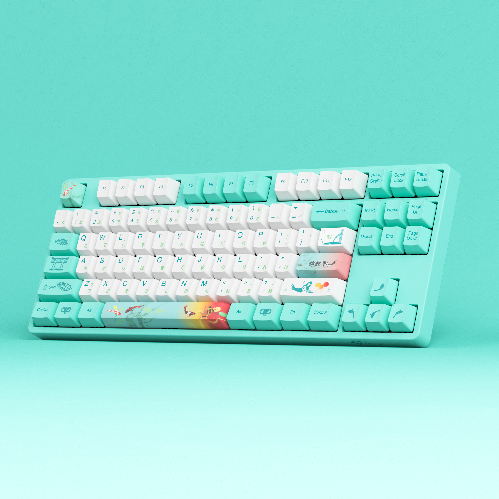 Akko Monets Pond 5087S VIA QMK Wired RGB Hot-Swappable Mechanical Keyboard | DataBlitz