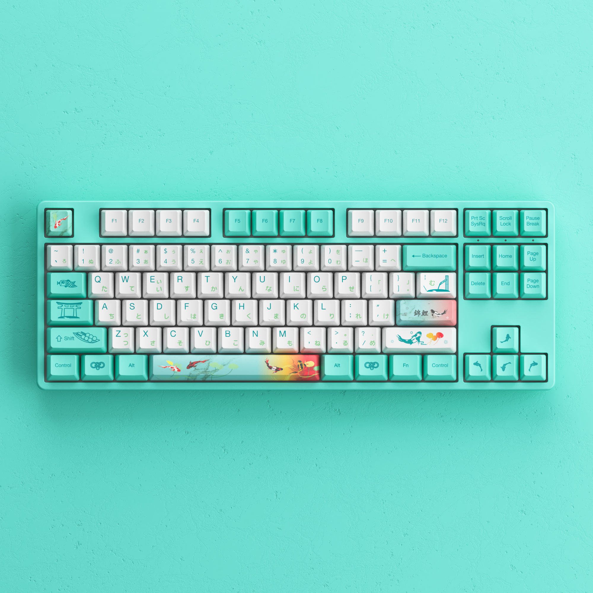 Akko Monets Pond 5087S VIA QMK Wired RGB Hot-Swappable Mechanical Keyboard | DataBlitz