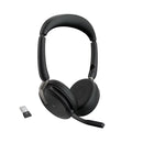 Jabra Evolve2 65 Flex LINK380A MS Stereo ANC Wireless Foldable Headset (Black)