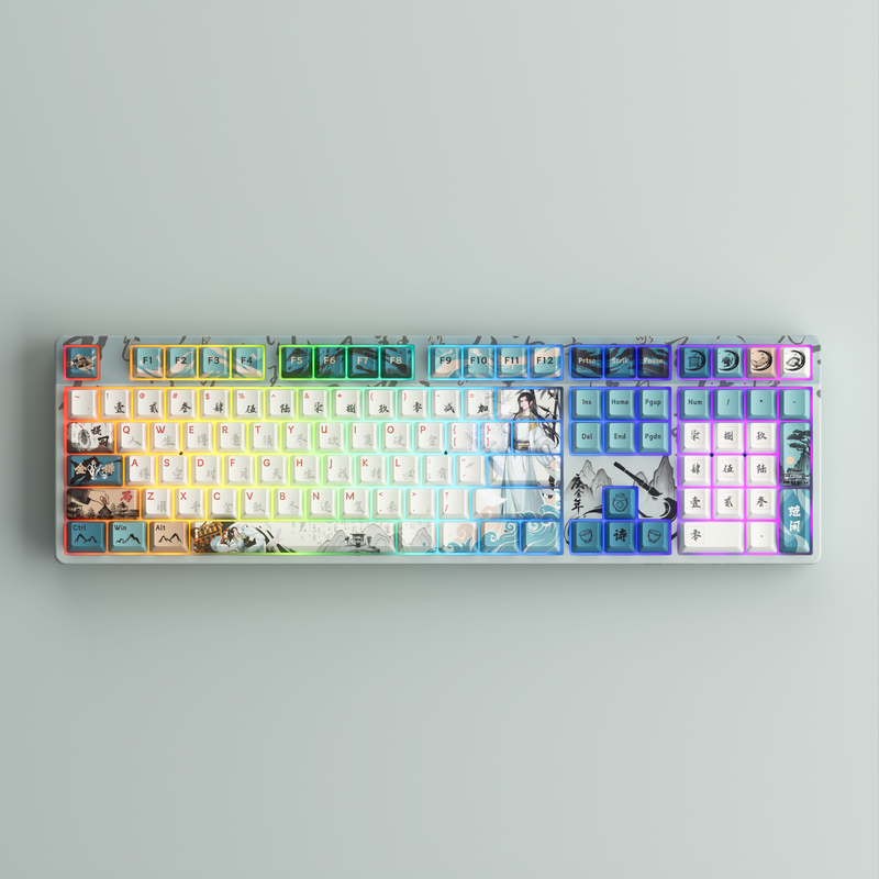 Akko Joy of Life 5108 SE Tri-Mode RGB Hot-Swappable Mechanical Keyboard (Akko V3 Piano Pro)