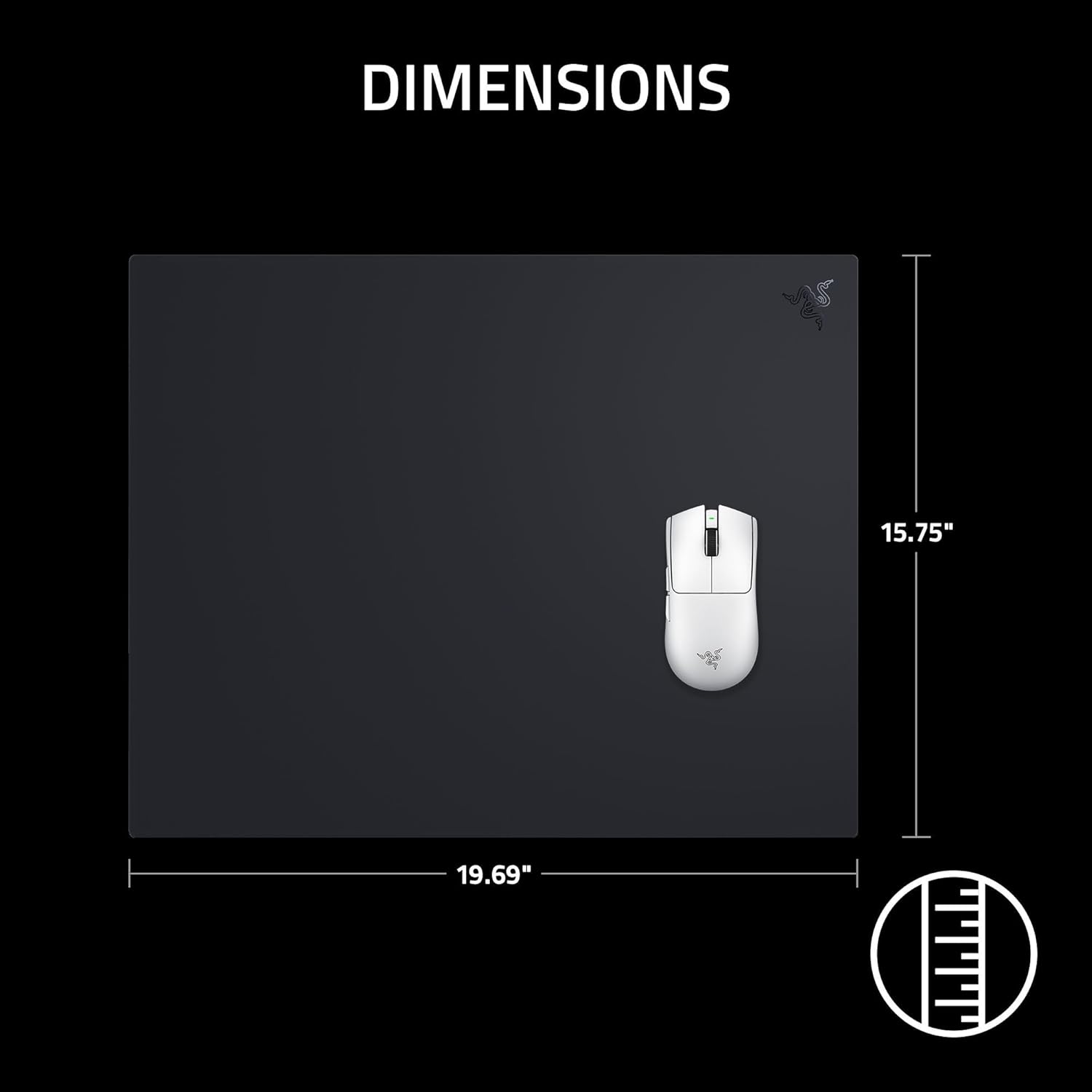 Razer Atlas Pro Ultra-Thin Premium 1.9mm Tempered Glass Gaming Mouse M