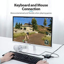 Vention Single Port USB 3.0/3-Port USB 2.0 Hub - 0.15M (CHABB)
