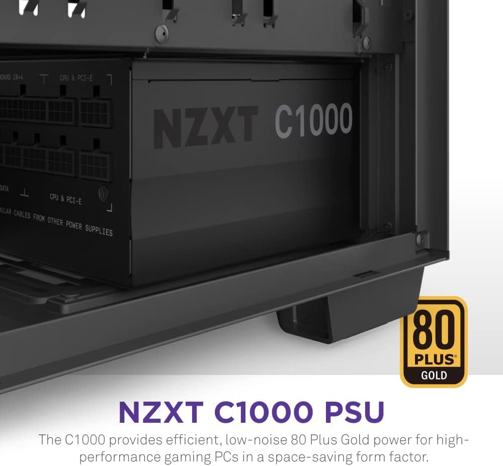 NZXT C1000 1000W 80+ Gold Fully-Modular ATX Power Supply (Black) (PA-0G1BB-US)