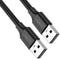 UGreen USB 2.0 A Male To Male Cable - 1m (Black) (US102/10309)