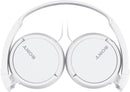 Sony MDR-ZX110AP/W Stereo Wired Headphones (White)