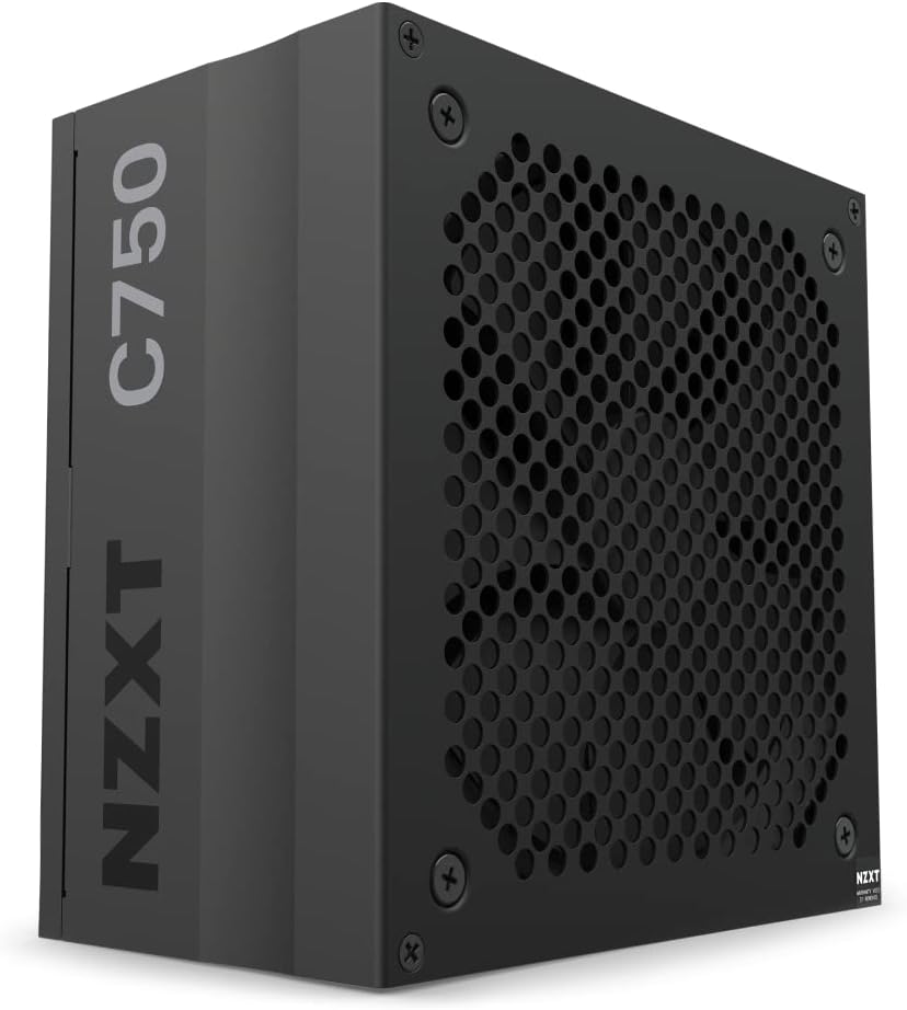 NZXT C750 750W 80+ Gold Semi-Modular ATX Power Supply (PA-7G1BB-US)