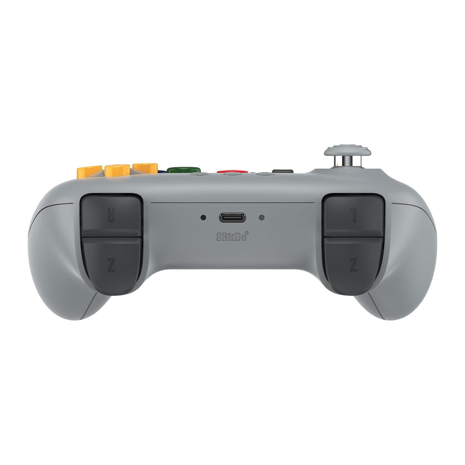 8BitDo 64 2.4G Wireless Controller for Original N64 Console / Analogue 3D / Windows (Grey) (81HK)