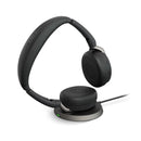 Jabra Evolve2 65 Link390A UC Stereo Wireless Headset w/ Charging Stand