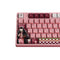 Akko Demon Slayer Nezuko 5108B Plus Multi-Modes RGB Hot-Swappable Mechanical Keyboard (Akko V3 Cream Yellow Pro)