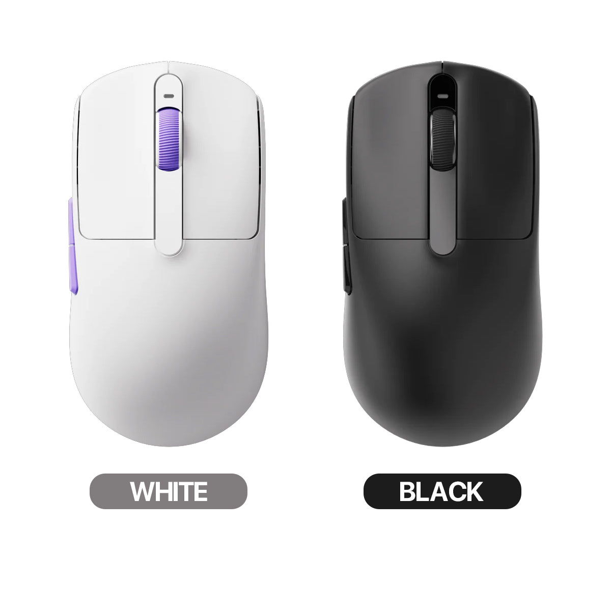 Akko Dash V9 Ultra Multi-Mode Gaming Mouse (Black, White)