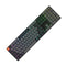 Keychron K5 Full Size Hot-Swappable RGB Backlight Wireless Mechanical Keyboard Version 2 Black/Grey (Low Profile Mechanical Red Switch) (K5X-H1)