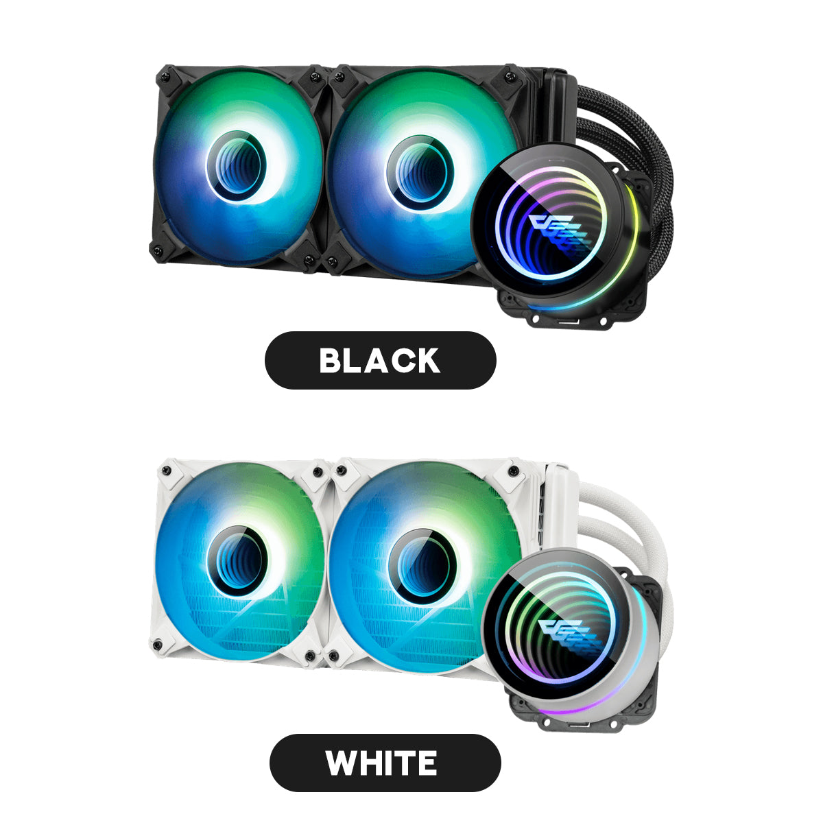 Darkflash Twister DX-240 ARGB All-In-One 240MM Liquid CPU Cooler