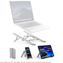 SODI ST03 Bi-Fold Portable Adjustable Stand for Laptop, Tablet, & Phon