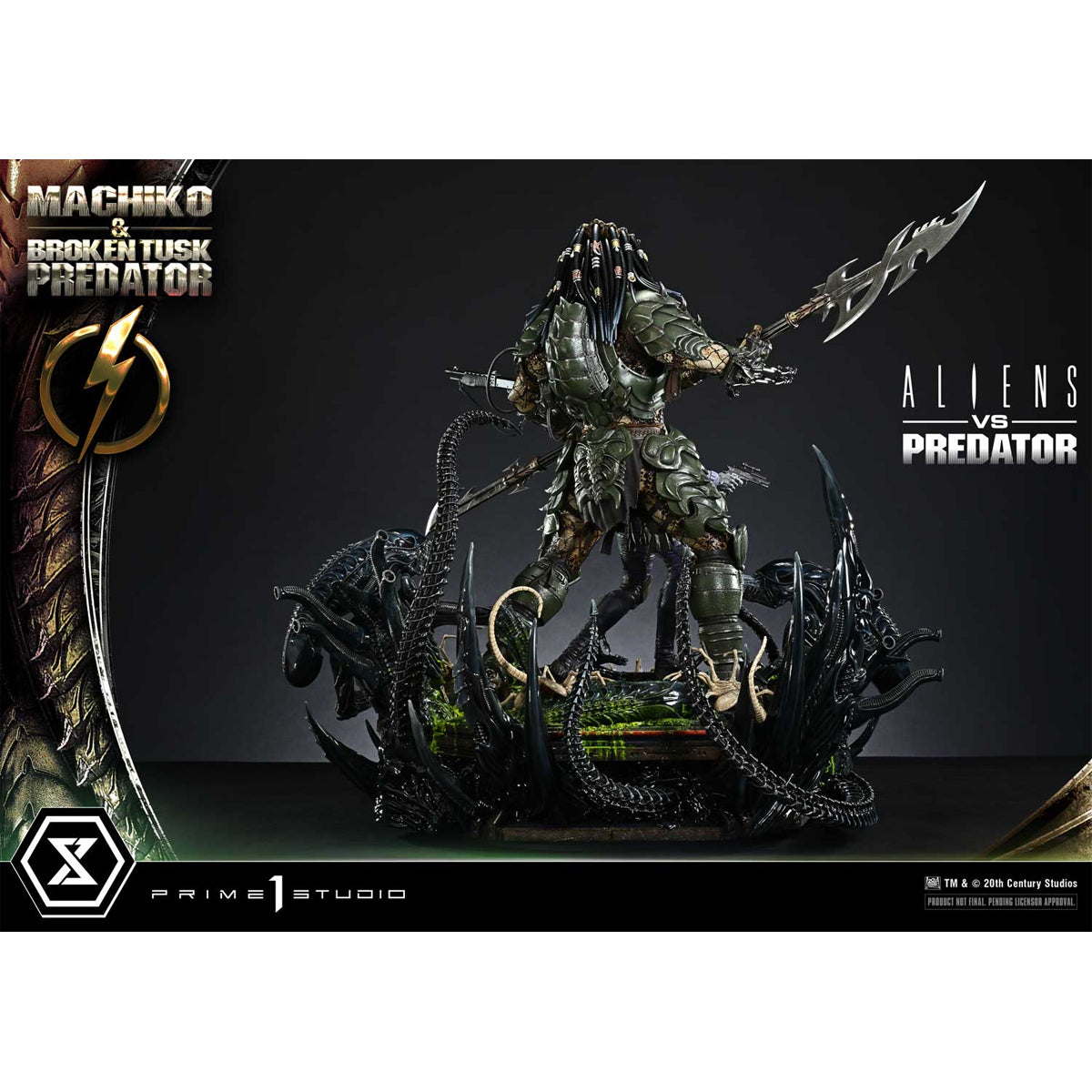 Ultimate Premium Masterline Aliens vs. Predator Machiko & Broken Tusk