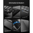 Harmonica Z01 Tri-Fold Keyboard with Touchpad (Black)