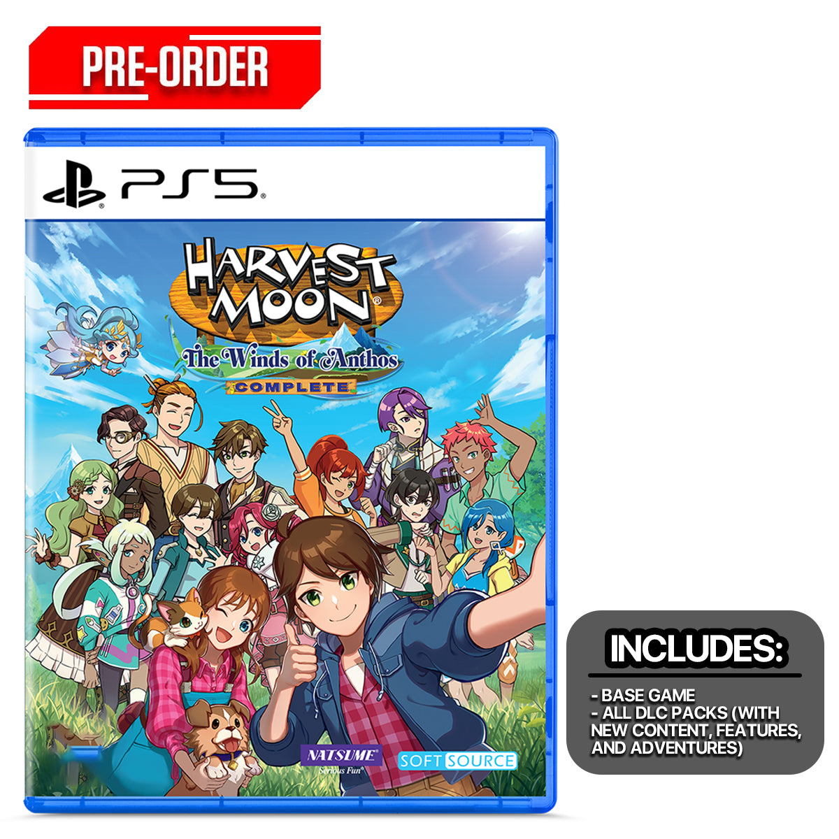 PS5 Harvest Moon The Winds of Anthos Complete Pre-Order Downpayment