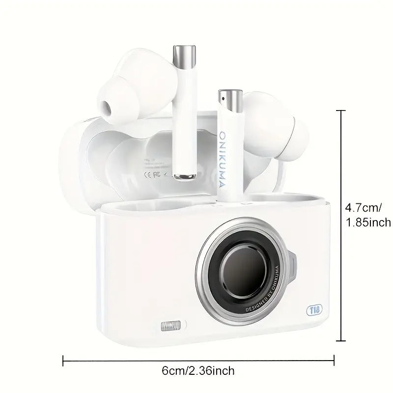 Onikuma T18 Dual Microphone ENC Noise Reduction Wireless Earphones