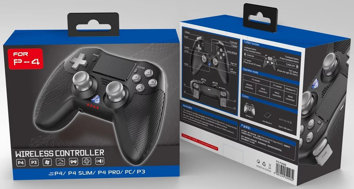 IPEGA WIRELESS CONTROLLER FOR P4/P4 SLIM/P4 PRO/PC/P3 (PG-P4008)