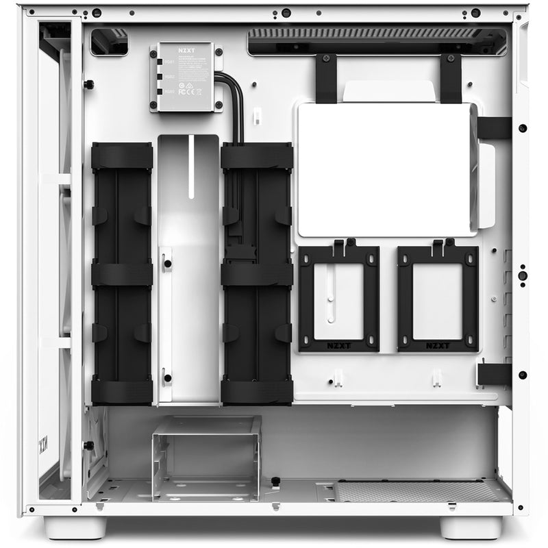 NZXT H7 Elite Premium Mid-Tower Case (Matte White)