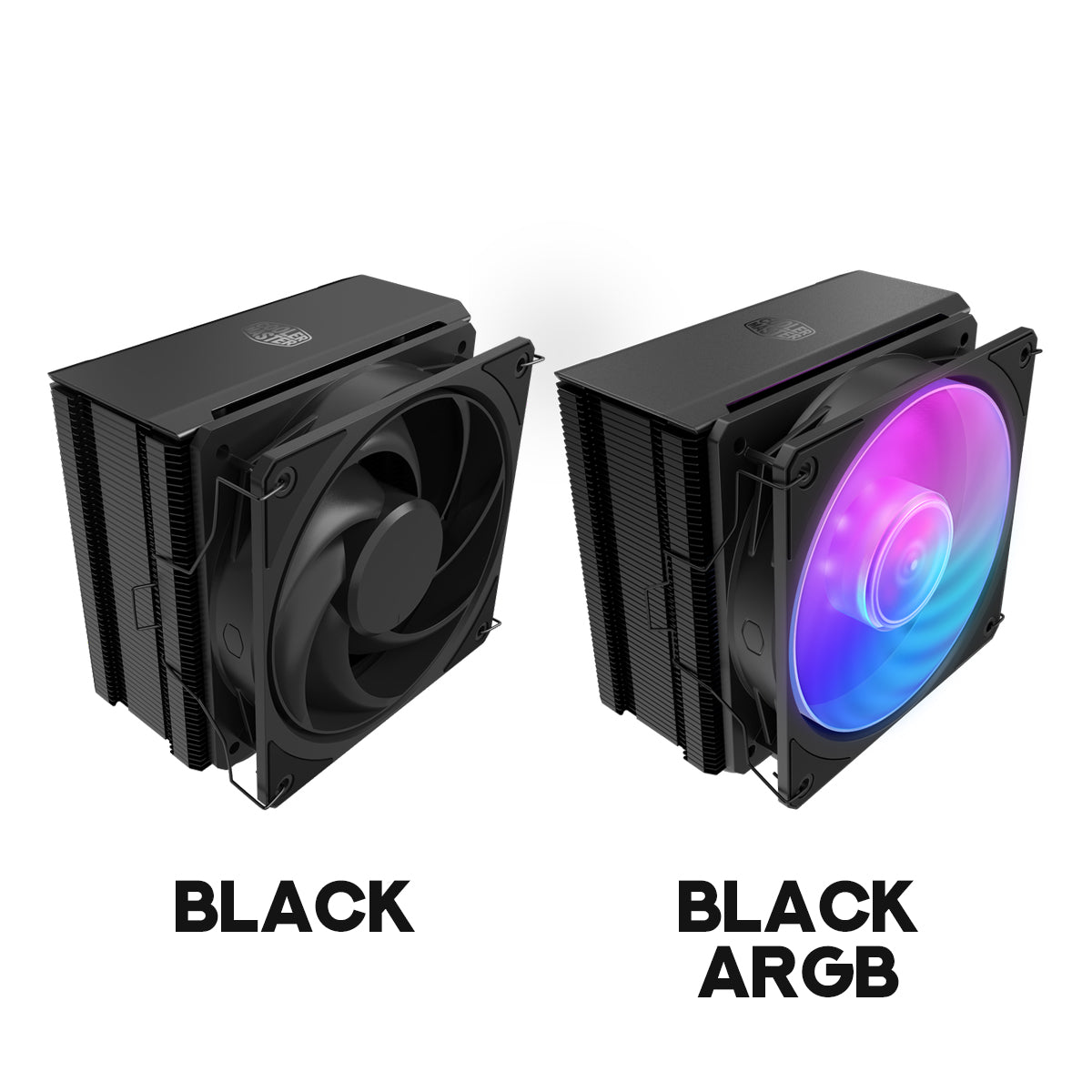 Cooler Master Hyper 212 3DHP CPU Air Cooler (Black, Black ARGB)