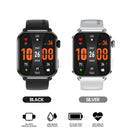 Weofly Power 2 Smartwatch (Black, Silver) (WFPW797BL, WFPW797SL)