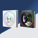 Coolman Drift Fury CM-06SF 120mm Regular ARGB Cooling Fan (Black, White)