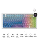 Ajazz AK820 V2 Pro RGB Tri-Mode Mechanical Keyboard (Transparent Color) (Lychee Switch)