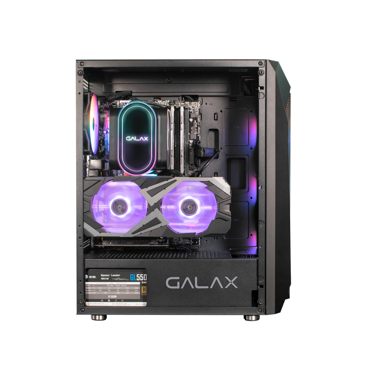 Galax Revolution-05 Mid Tower PC Case (Black)