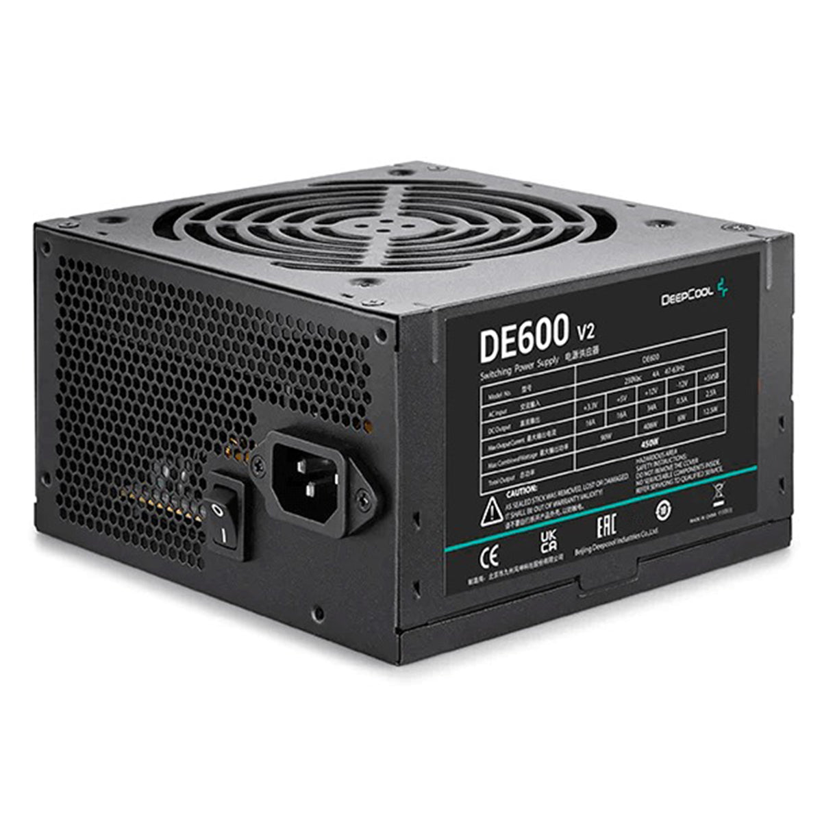 Deepcool DE600 450w ATX Power Supply (DP-DE600US-PH)