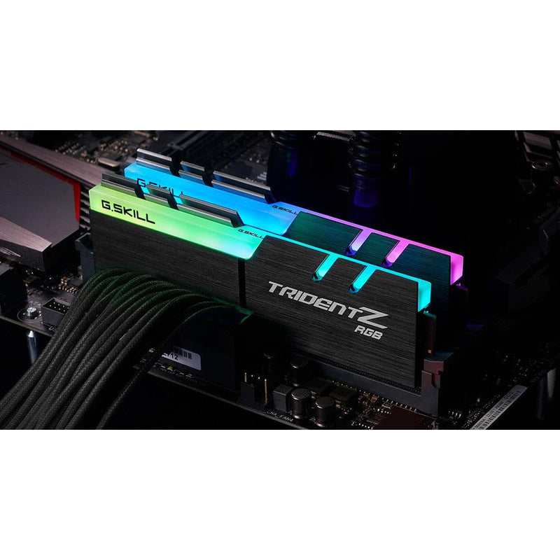 G.Skill Trident Z RGB  16GB (8GBx2) DDR4 3200MHZ Memory (F4-3200C16D-16GTZR)