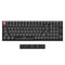 Keychron K4 QMK Fully Assembled Hot-Swappable White Backlight 96% Wireless Mechanical Keyboard Version 3 - Black