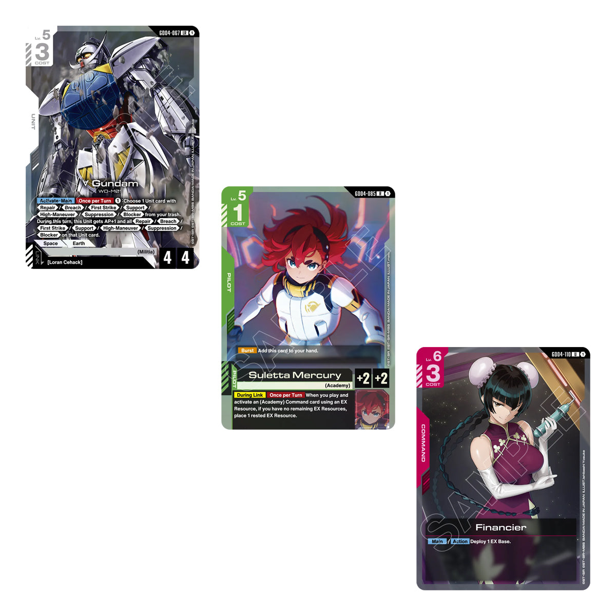 Gundam Card Game Phantom Aria Booster Pack (GD04) (English Ver.)
