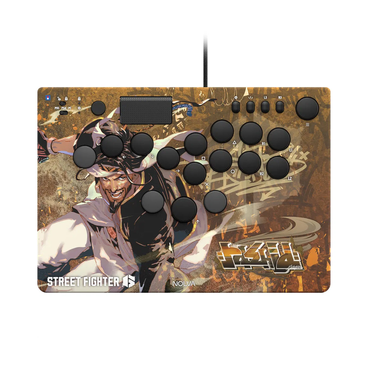 Hori Street Fighter 6 Nolva Mechanical All-Button Arcade Controller