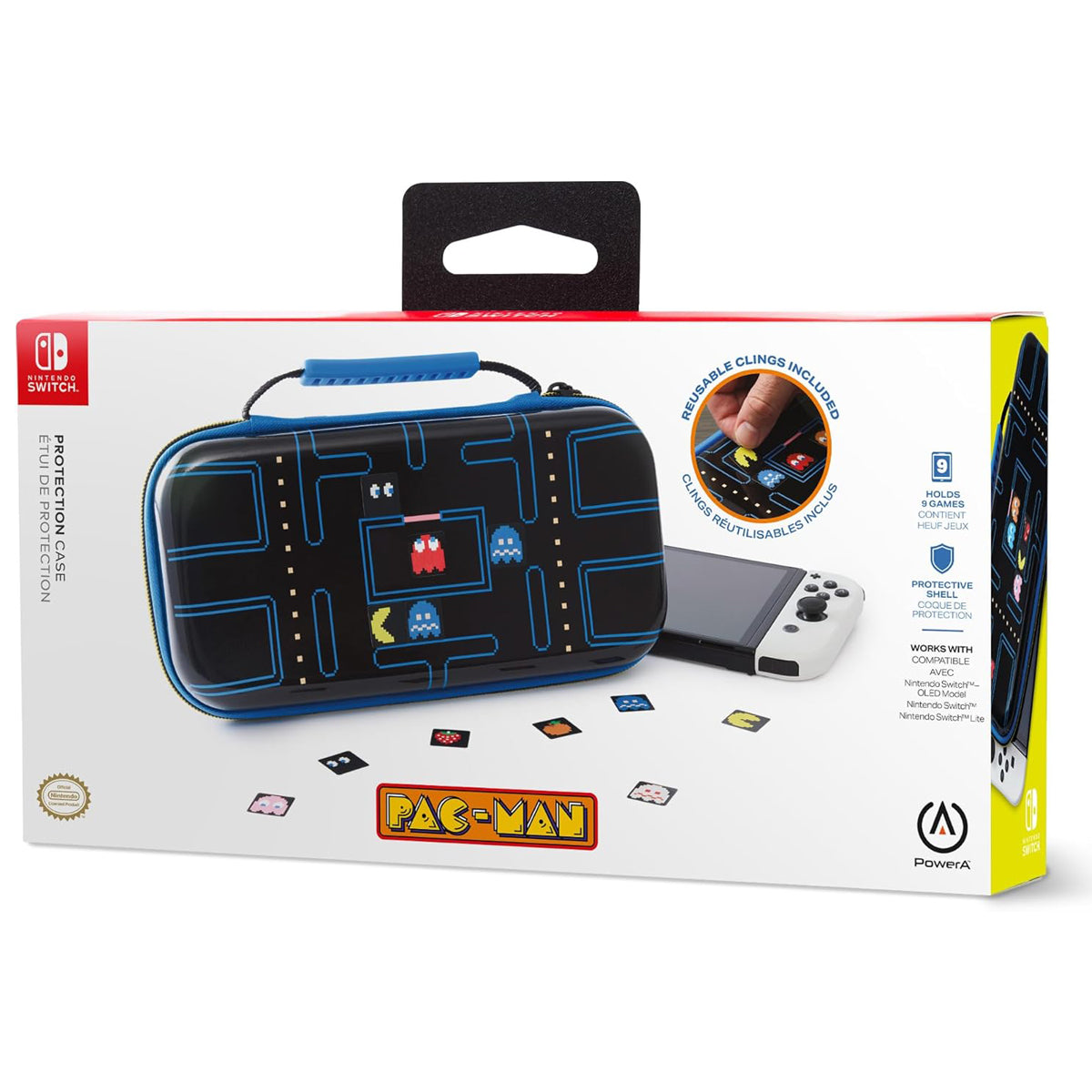 PowerA NSW Protection Case PAC-MAN Retro for N-Switch / Switch Lite