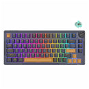 Royal Kludge RK-H81 Tri-Mode RGB 81 Keys Hot Swappable Mechanical Keyboard Star Night (Sky Cyan Switch)