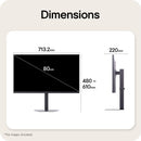LG UltraGear G6 32G620B-B 32" QHD (2560x1440) 200Hz IPS Gaming Monitor