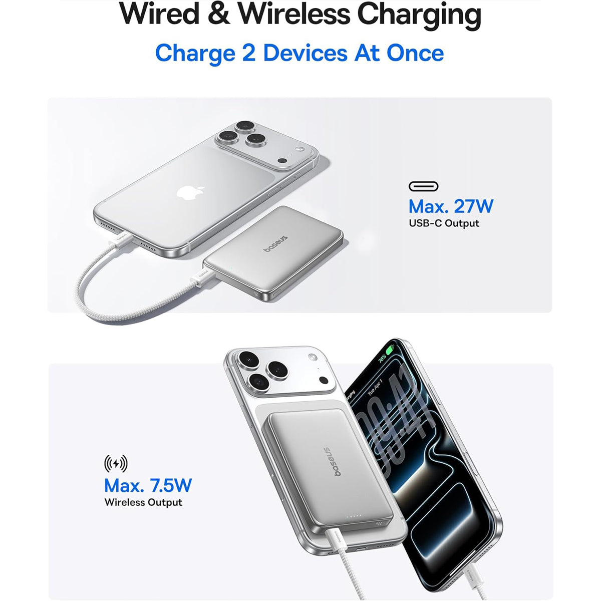 Baseus PicoGo AM41 Ultra-Slim Magnetic Power Bank