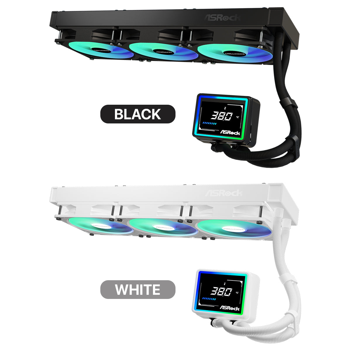 ASRock Challenger 360 Digital AIO Liquid Cooler