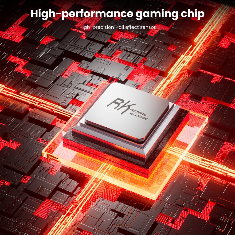 Royal Kludge RK-M75 HE Single-Mode RGB 81 Keys Hot-Swappable Mechanical Keyboard Hephaestus
