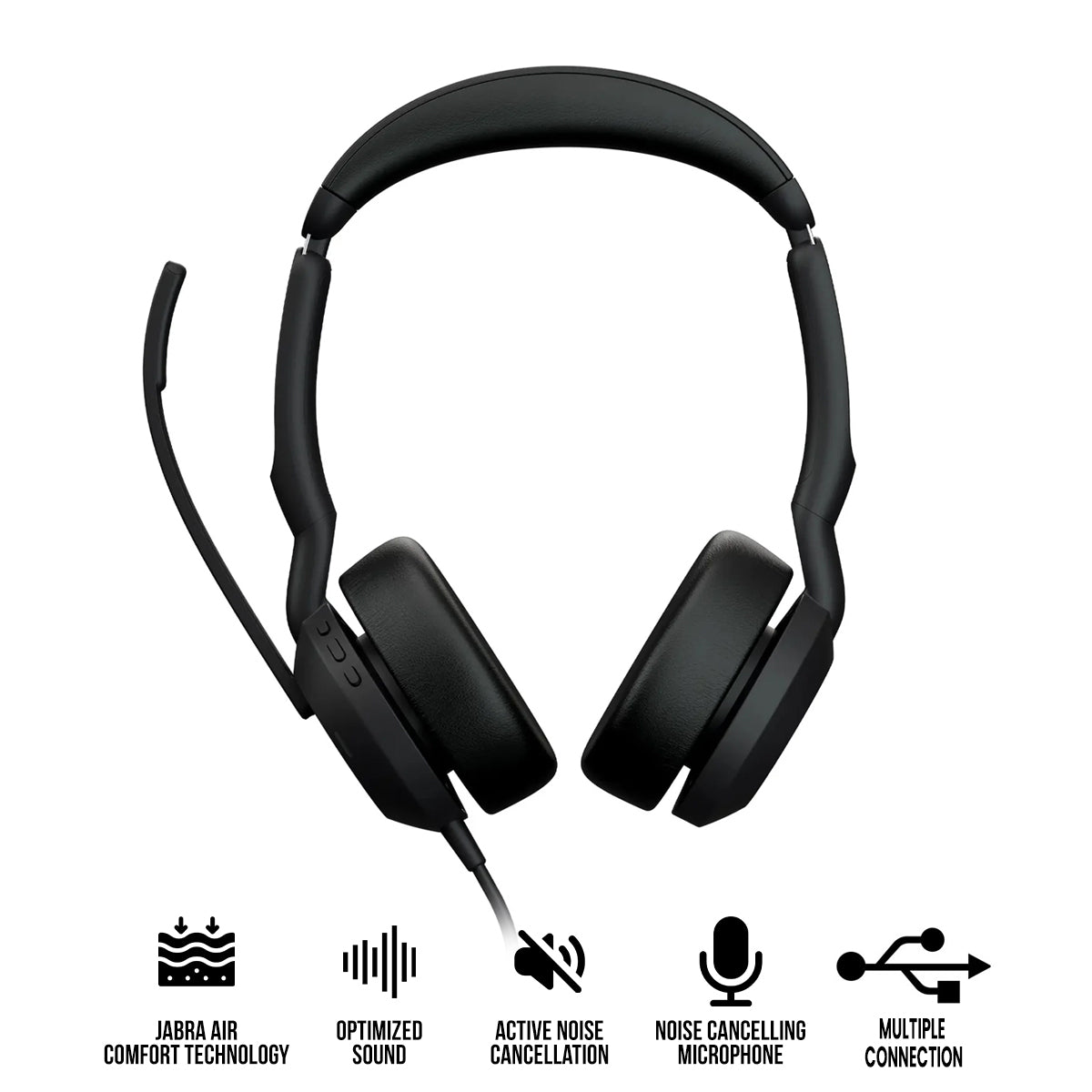 Jabra Evolve2 50 USB-C/A MS Stereo Headset