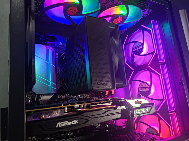 Alpha Ruby Black Desktop Gaming PC