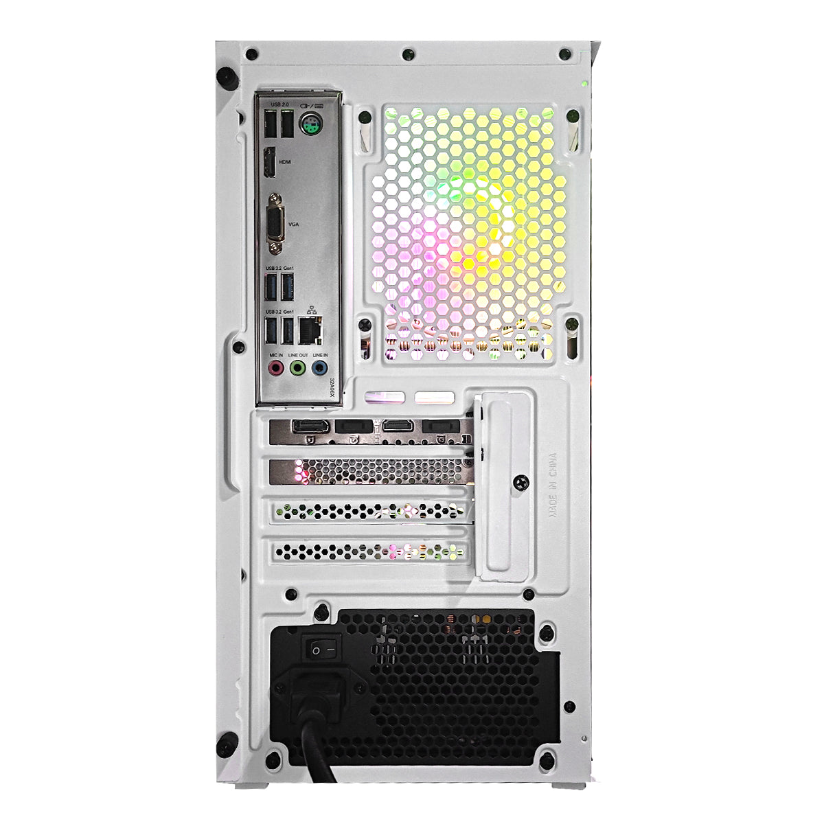 Alpha M305 Mesh White Desktop Gaming PC