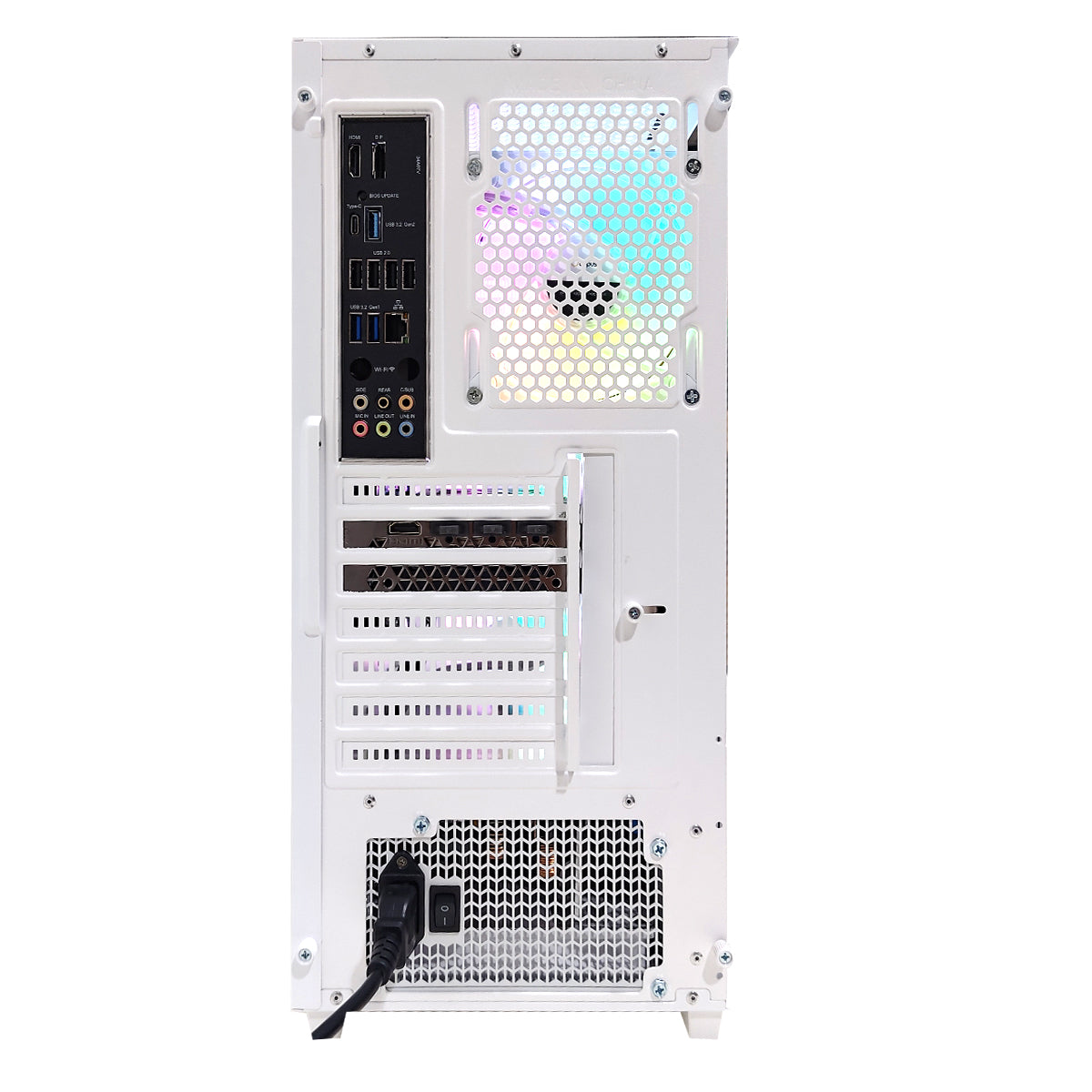 Aurora C60 White Desktop Gaming PC