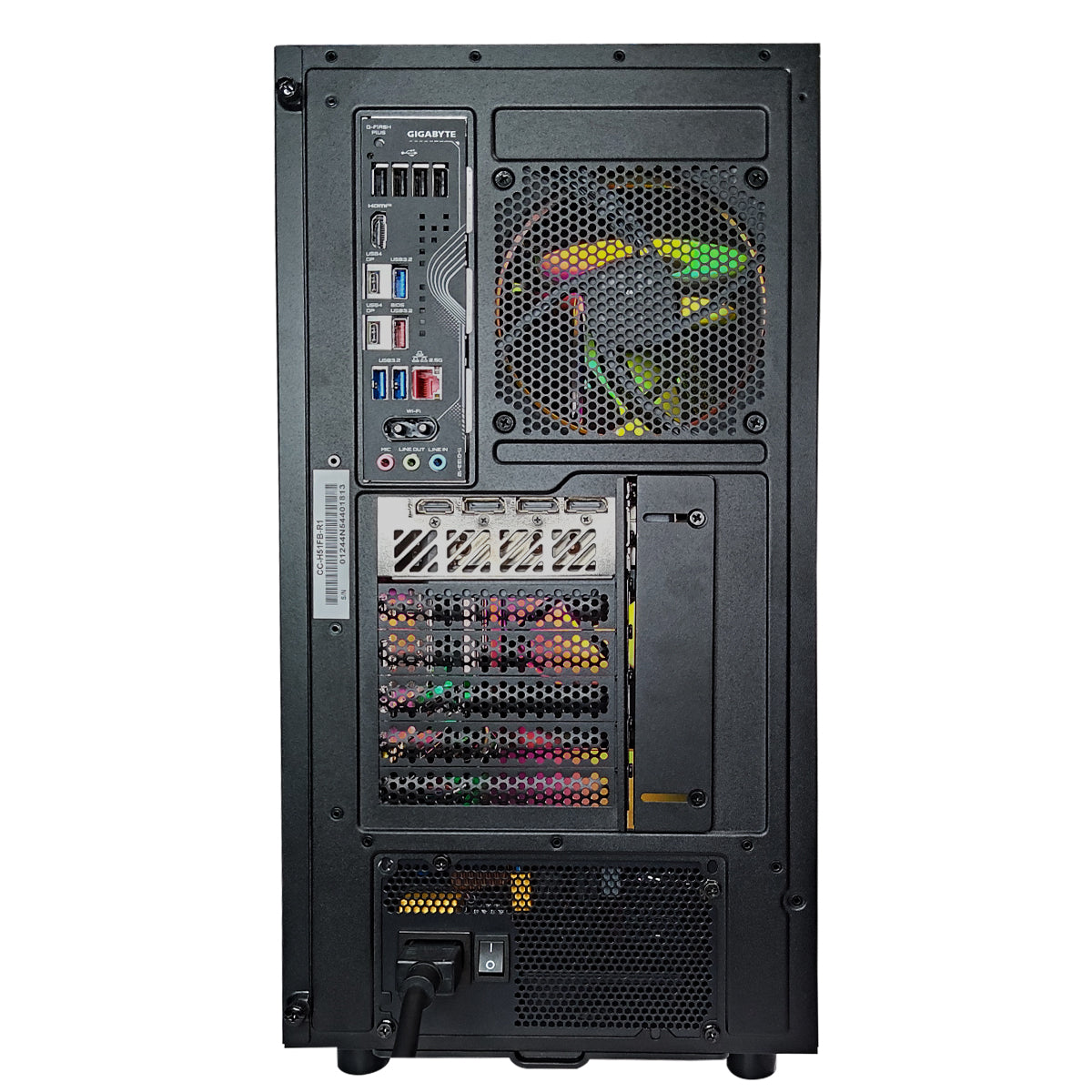 Optima H5 Flow Black Desktop Gaming PC - DataBlitz